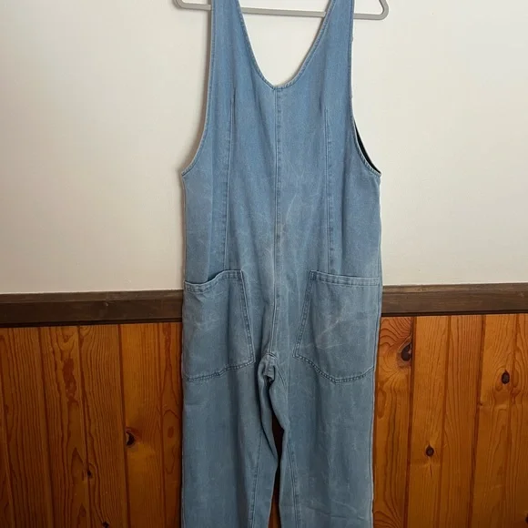 Blue Denim Overalls - Picture 1 of 3